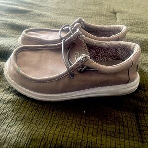 Size 13C Hey Dudes, good condition, some markings on shoes - please see photos